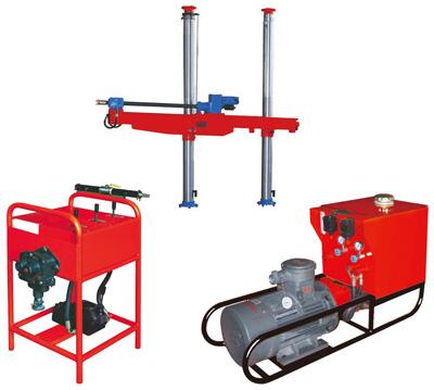 扭矩大!鉆進快!——架柱式液壓回轉鉆獲礦上領導認可!