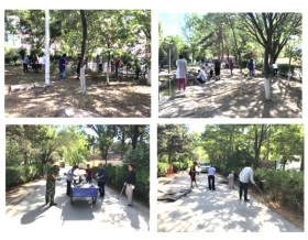 標(biāo)題：第四黨支部開展迎“七一”衛(wèi)生大掃除活動
瀏覽次數(shù)：4479
發(fā)表時間：2018-06-29